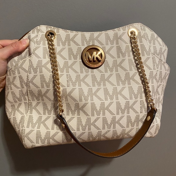 MK white shoulder bag - Picture 4 of 4